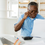 man evaluating medicare prescription payment plan