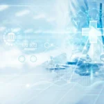 A physician holds two smart devices in his hand. Concept for using healthcare technology for pre-authorization in Medicare in 2026